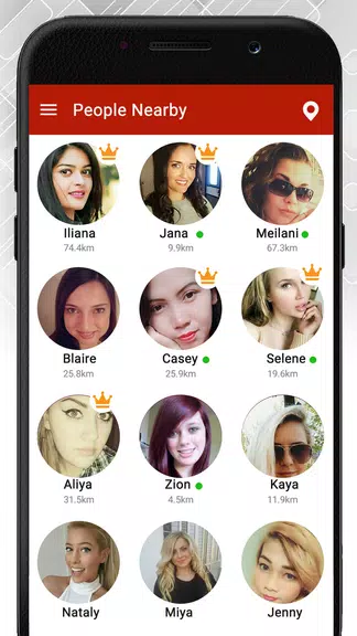 Schermata Dubai Dating & Chat Nearby 1