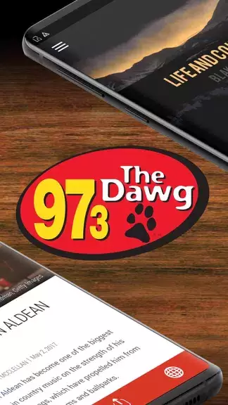 97.3 The Dawg (KMDL) Captura de pantalla 1