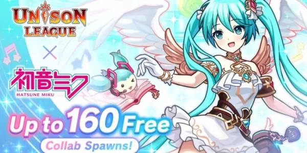 Unison League hợp tác với Hatsune Miku và Vocaloid Stars