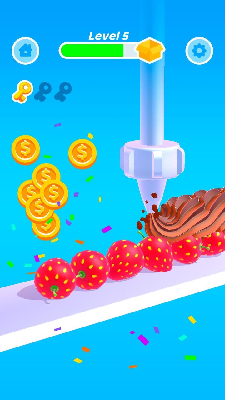 Perfect Cream: Dessert Games Ảnh chụp màn hình 1