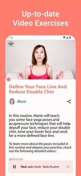 Face Yoga Exercise - Faceauty Tangkapan skrin 2