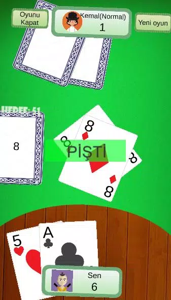 Klasik Pişti İnternetsiz Скриншот 2
