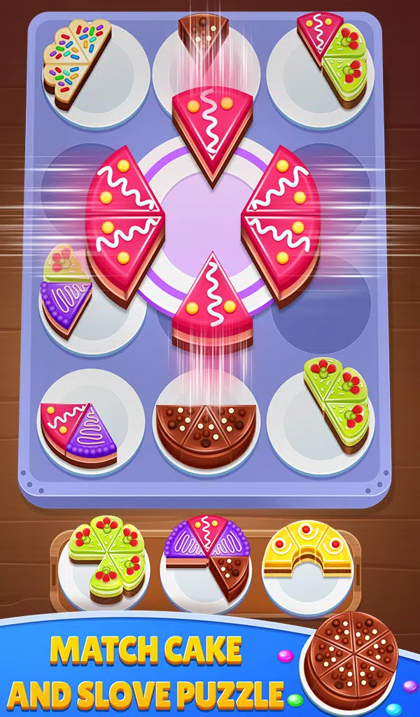 Cake Sort 3d - Match and Merge スクリーンショット 2