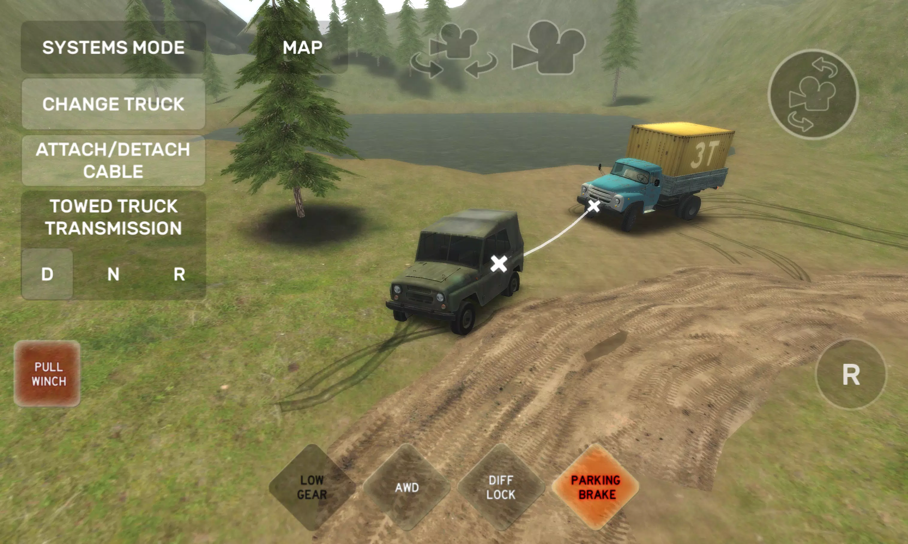 Dirt Trucker: Muddy Hills Tangkapan skrin 0