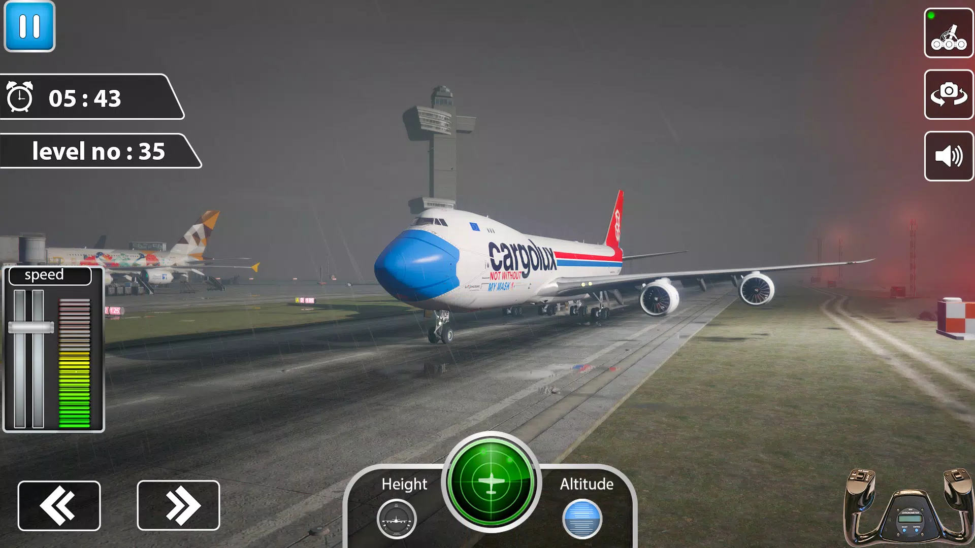 Airplane Flight 3d Simulator ဖန်သားပြင်ဓာတ်ပုံ 2