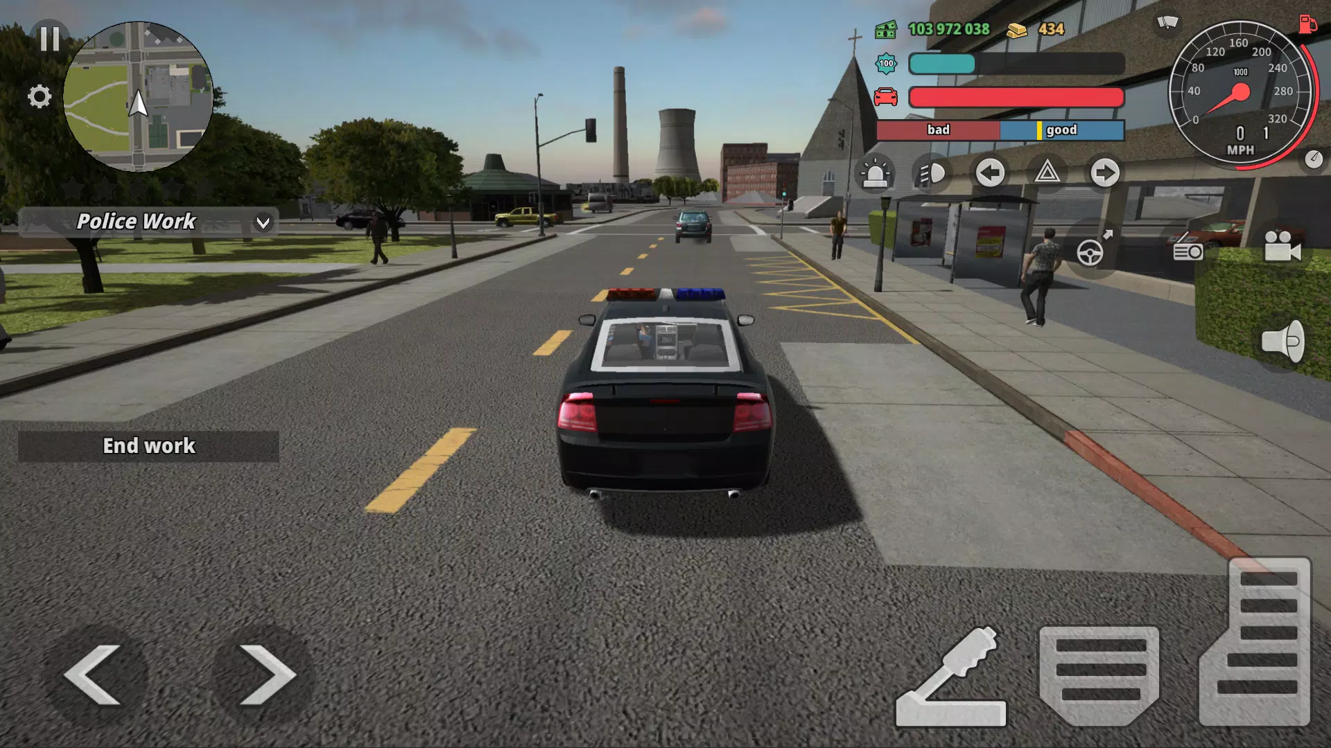 Police Cop Simulator. Gang War स्क्रीनशॉट 3