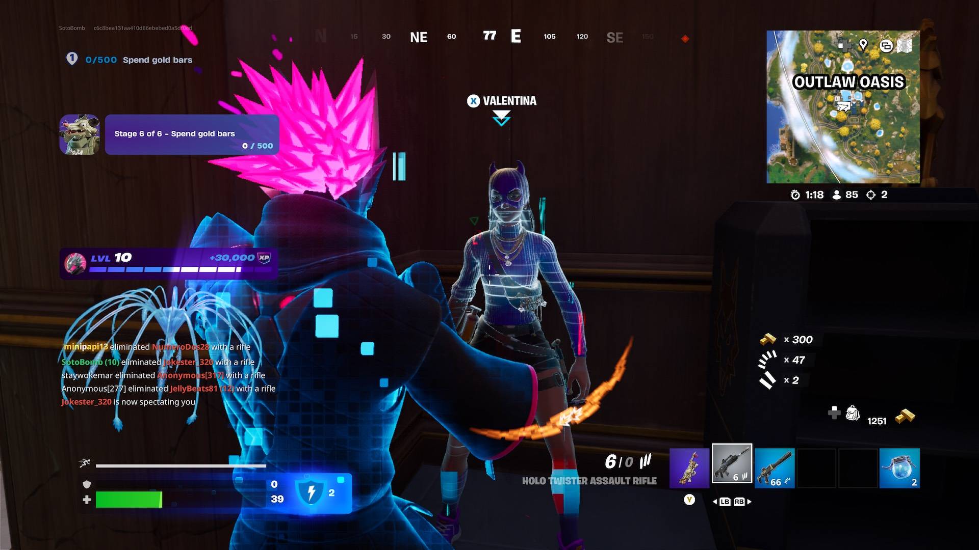 Guía de Fortnite: robando la caja fuerte de Fletcher Kane