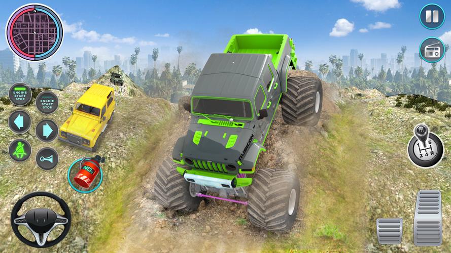 Monster Truck Off Road Racing Captura de pantalla 1