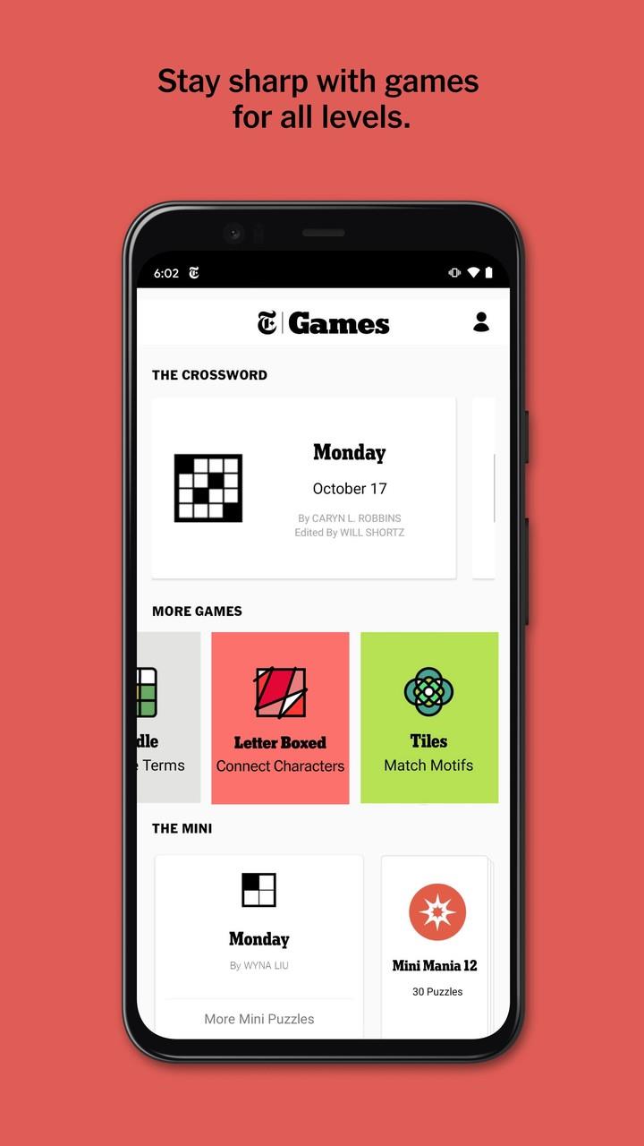 NYT Games: Word Games & Sudoku ဖန်သားပြင်ဓာတ်ပုံ 3