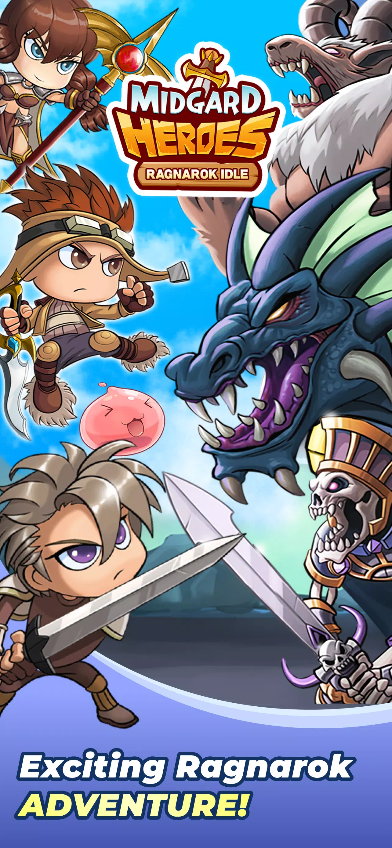 Midgard Heroes: Ragnarok Idle應用截圖第0張