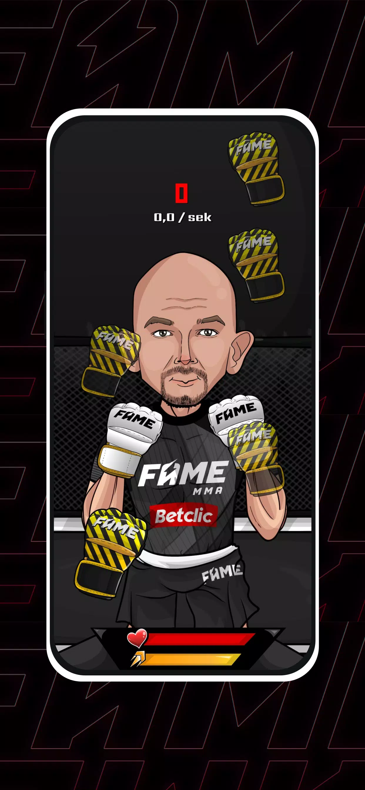 FAME MMA APP Tangkapan skrin 3