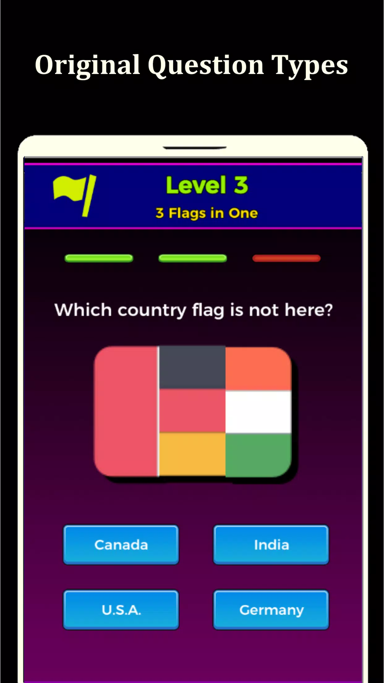 World Flags Quiz Game Captura de pantalla 0