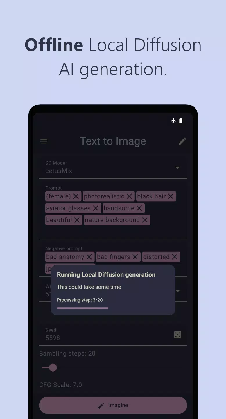 Stable Diffusion AI (SDAI) Captura de tela 3