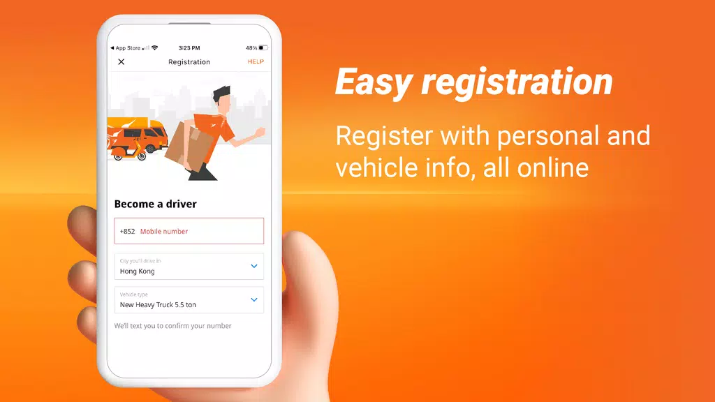 Lalamove Driver - Drive & Earn ဖန်သားပြင်ဓာတ်ပုံ 1