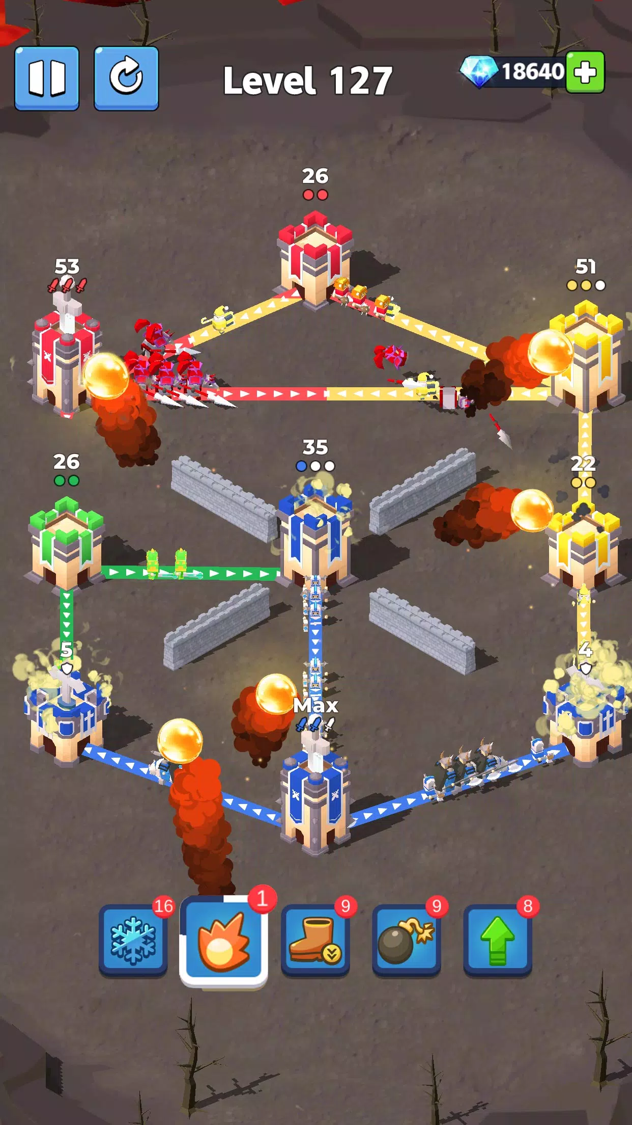 Conquer the Tower 2: War Games Schermafbeelding 3