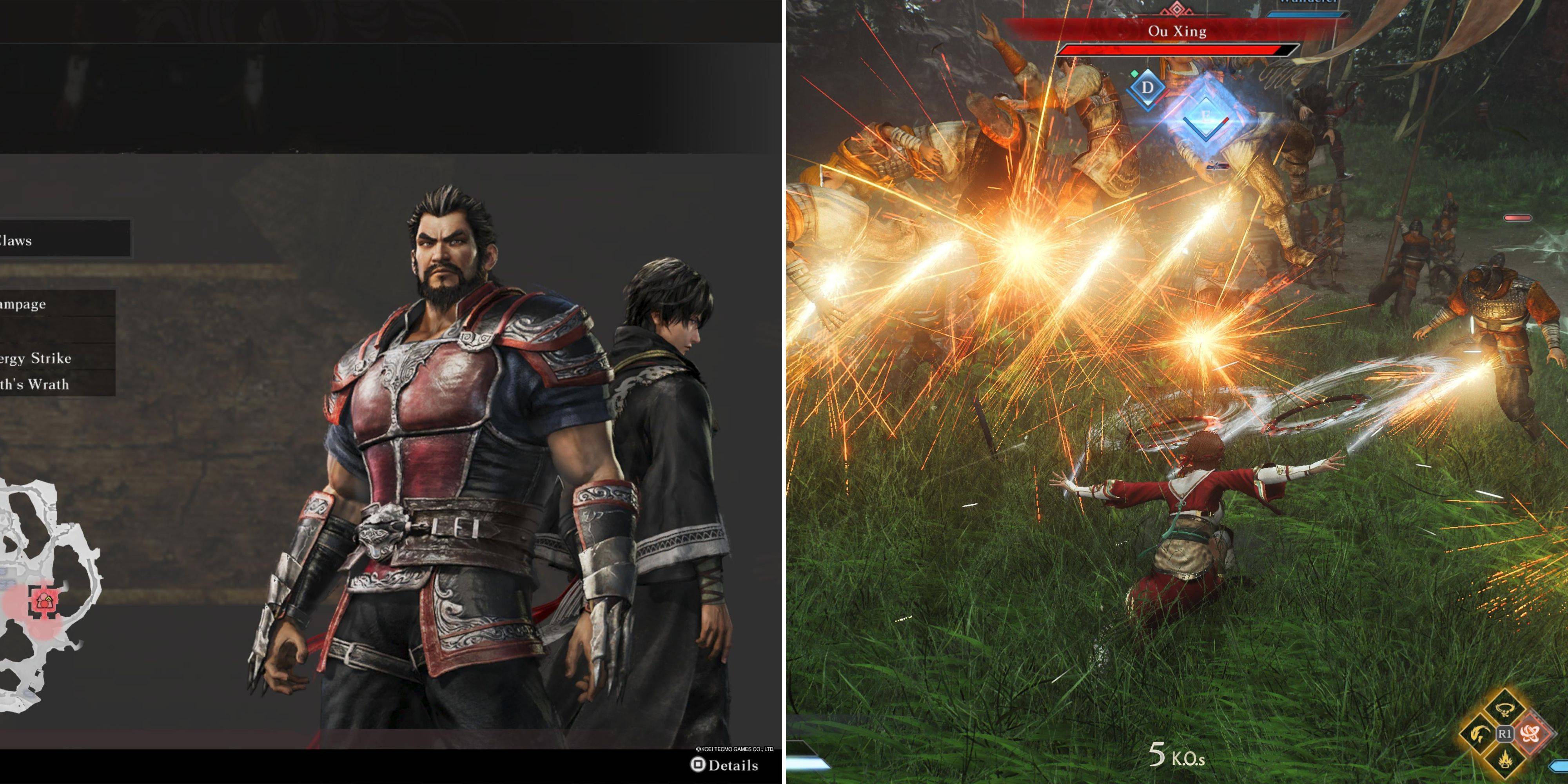 Dynasty Warriors: Origins - Comment changer de personnage