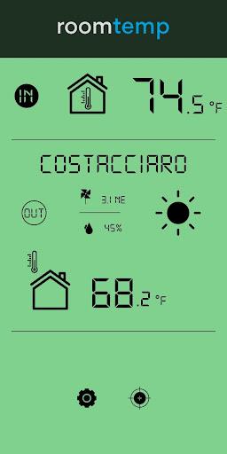 Room thermometer - Room Temp ภาพหน้าจอ 0