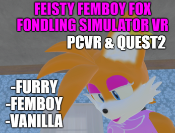 Feisty Femboy Fox Fondling Simulator VR Capture d'écran 0