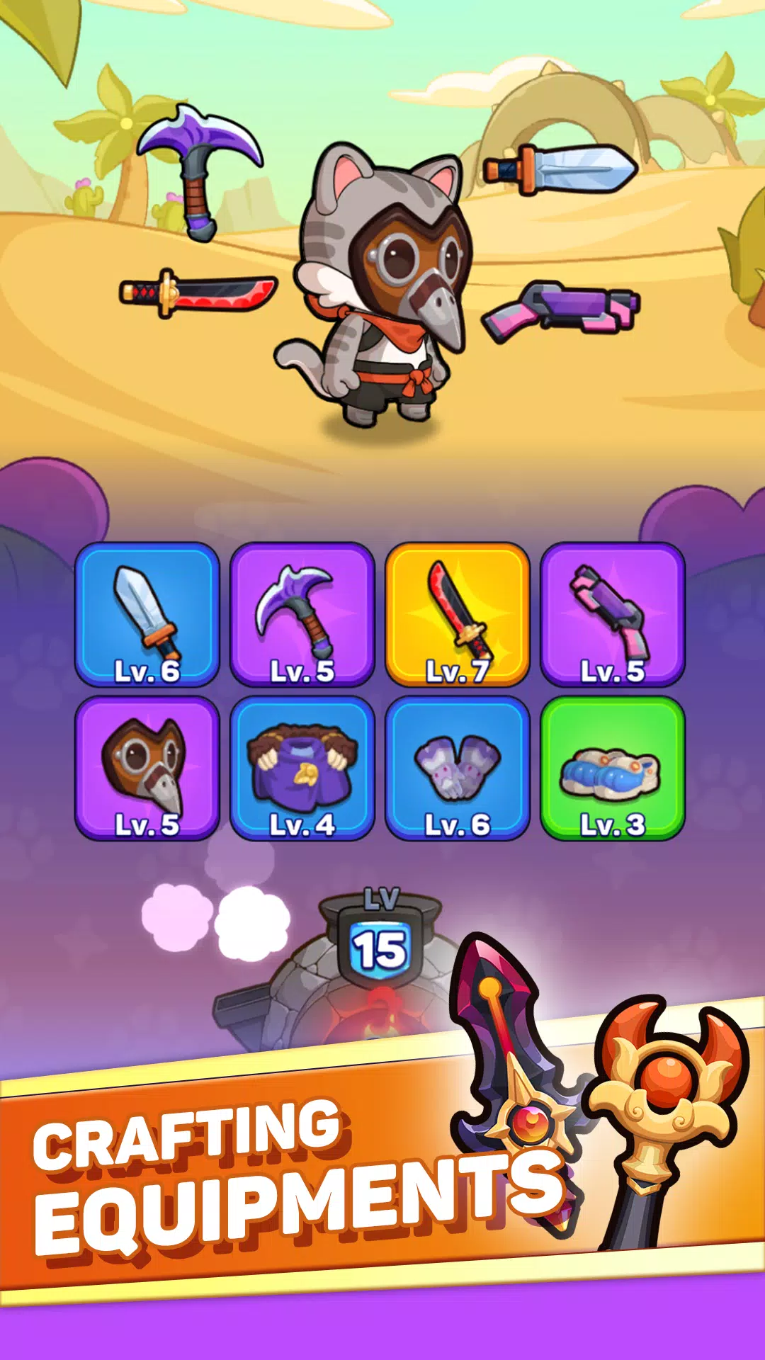 Meow vs Zombie スクリーンショット 2