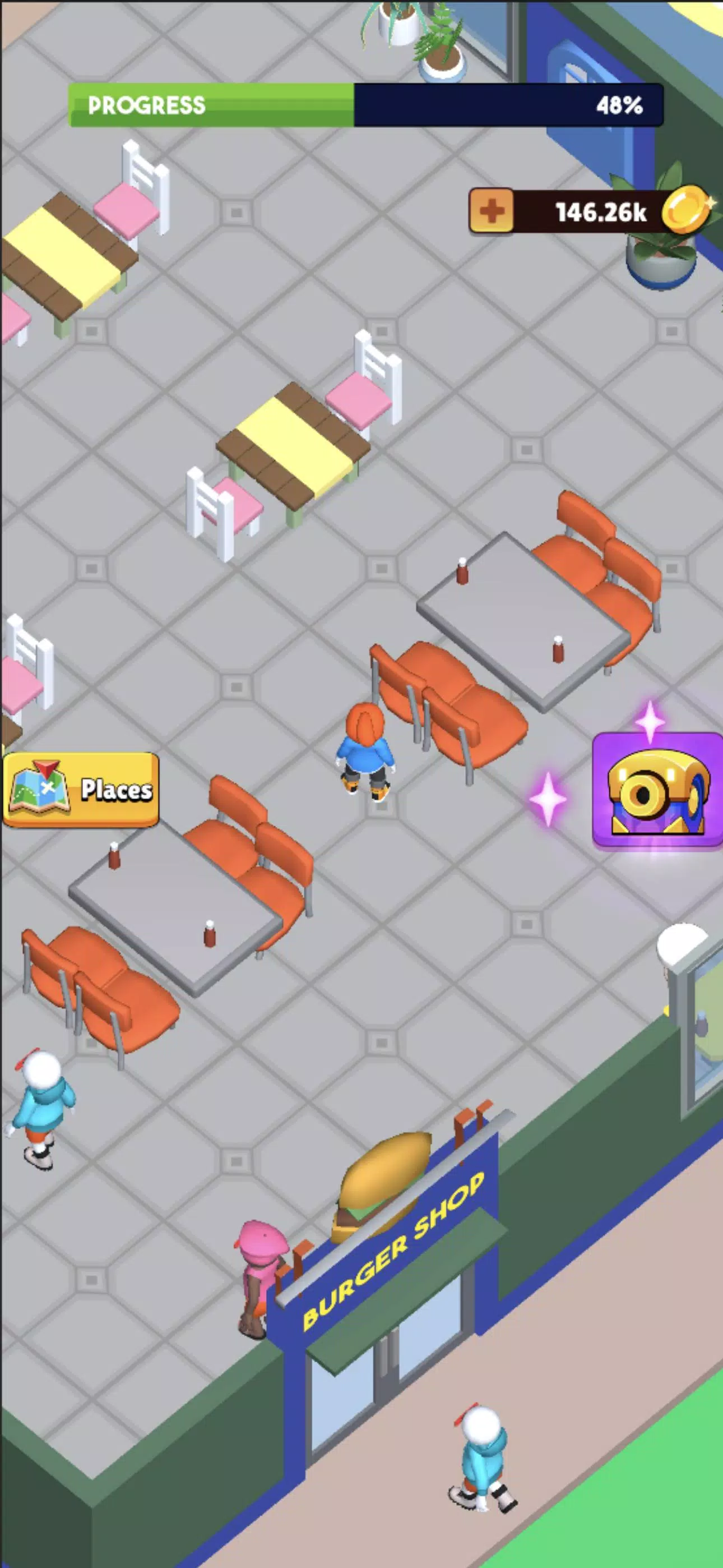 Fast Food Idle Tycoon Ekran Görüntüsü 2