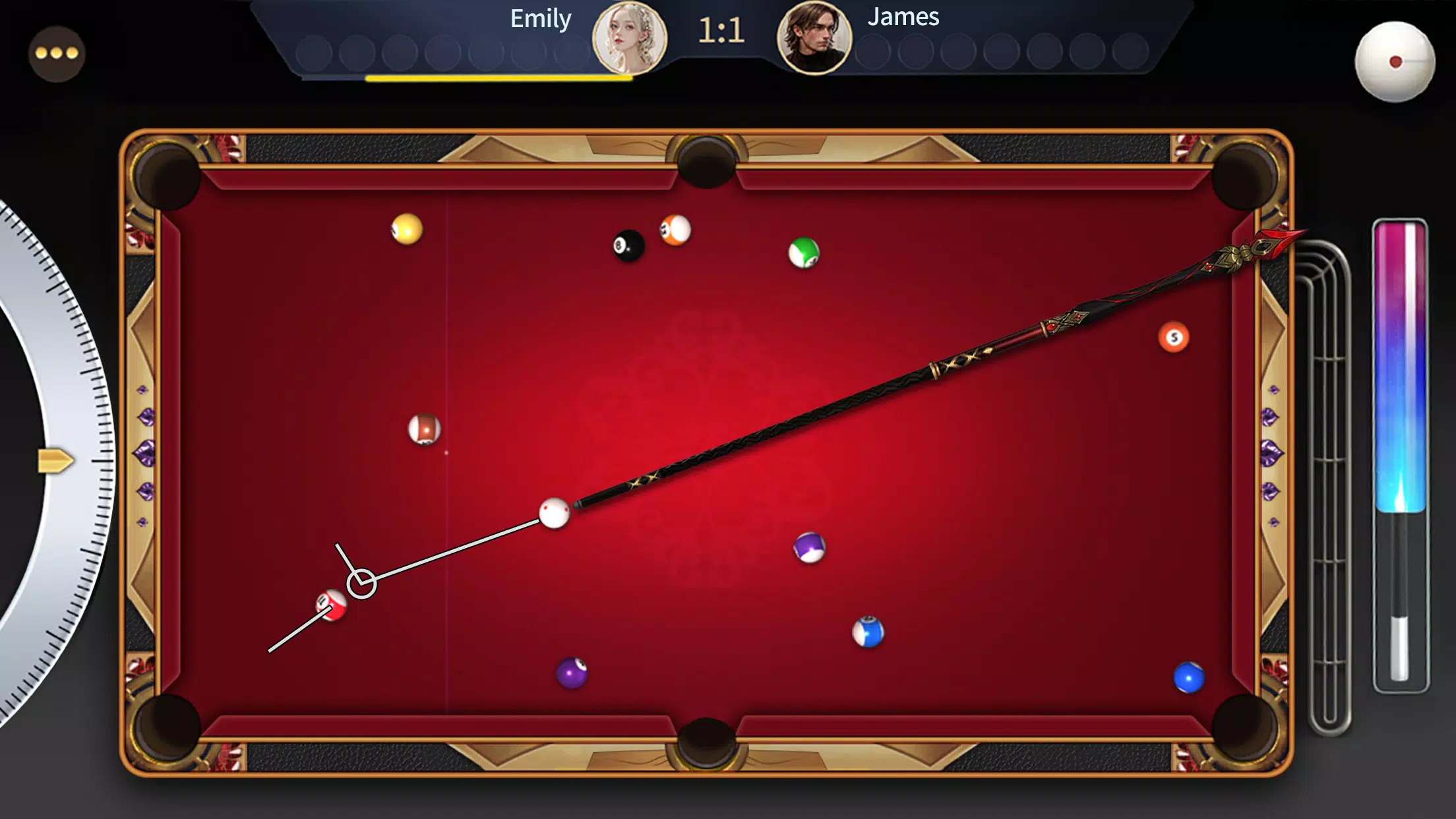 Billiards 8-Ball Pool Master 8 स्क्रीनशॉट 1