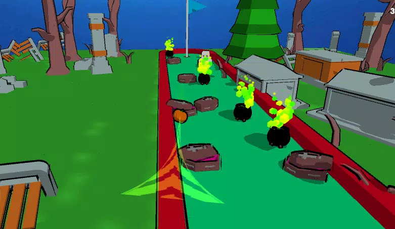 MiniGolf Madness: Halloween ဖန်သားပြင်ဓာတ်ပုံ 0