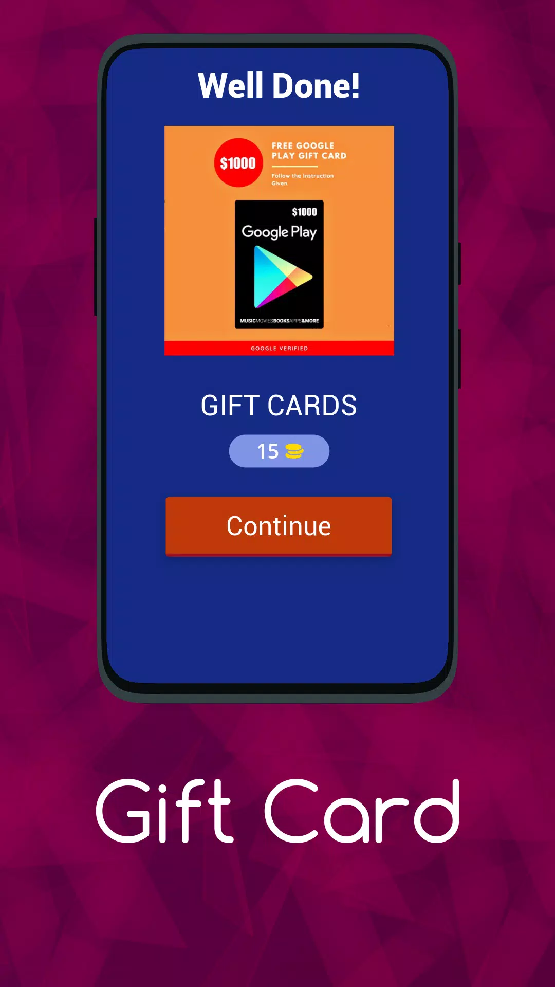 Gift Card Tangkapan skrin 2