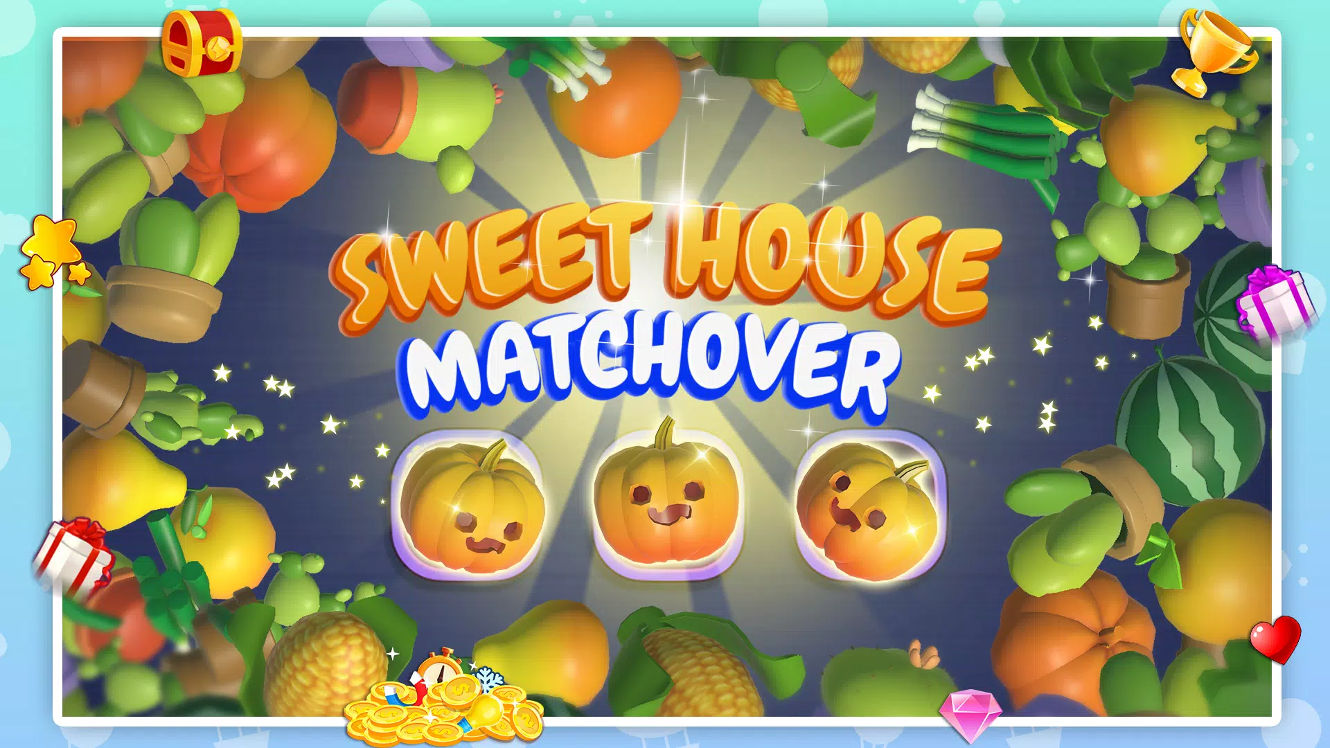 Sweet House Matchover_Triple3D應用截圖第0張