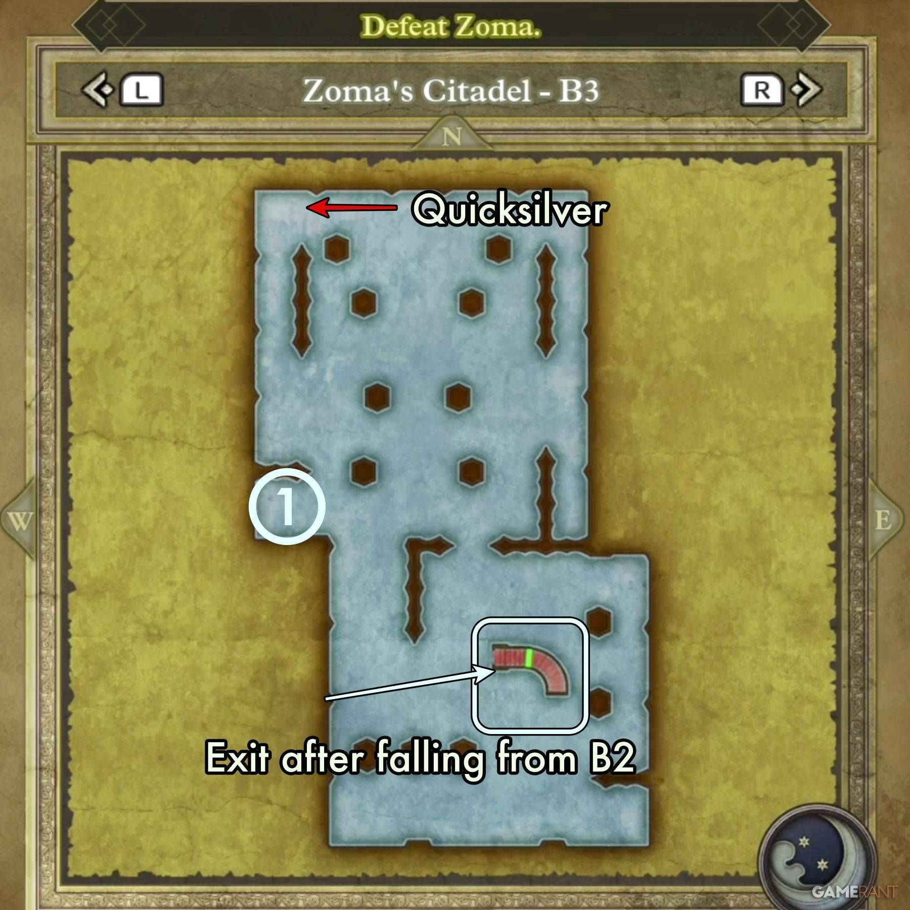 Zoma's Citadel B3 Isolated Chamber