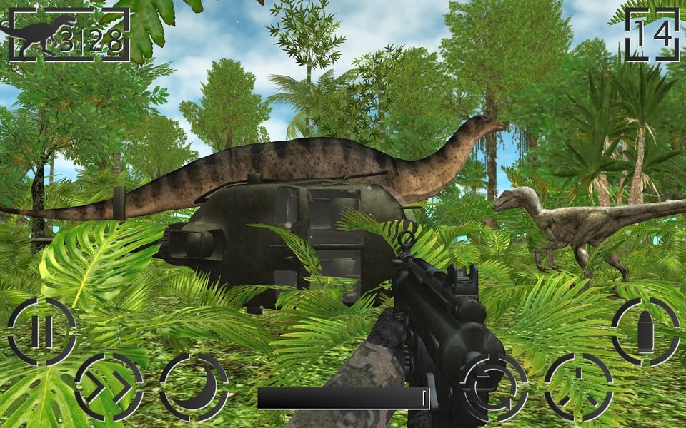 Dinosaur Hunter: Survival Game スクリーンショット 2