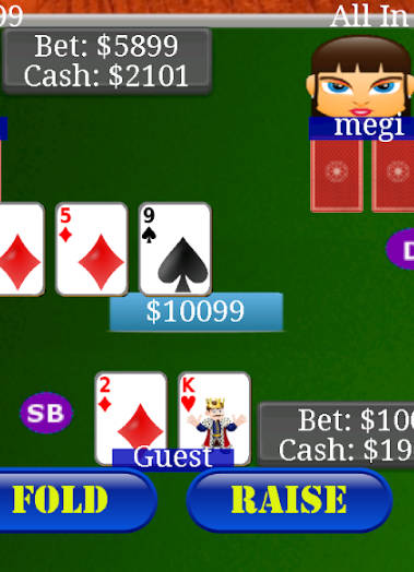 Texas Holdem Poker Bil Скриншот 1