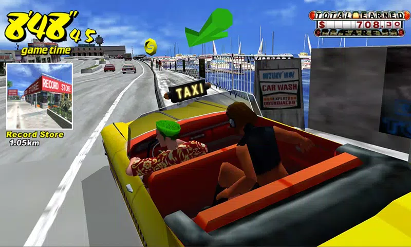 Crazy Taxi Classic 스크린샷 1