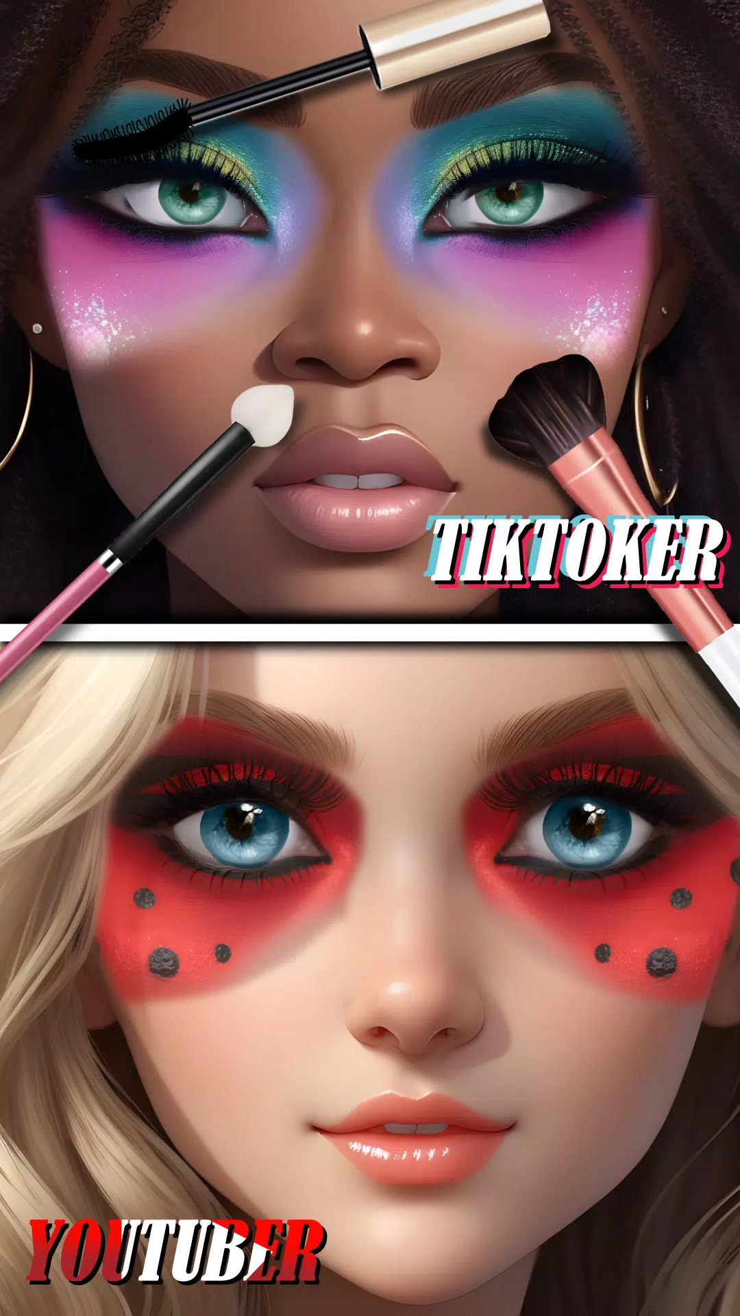 Makeup Games & ASMR Makeover Captura de tela 1