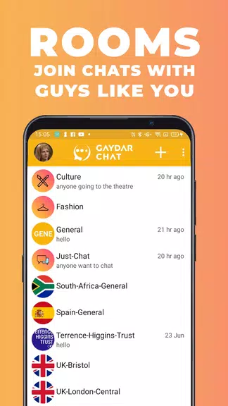 Gaydar Chat Ảnh chụp màn hình 0
