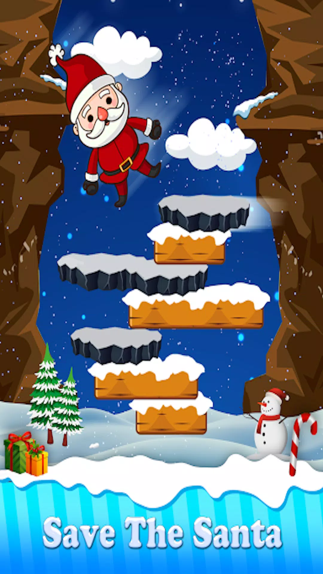 Christmas Game Santa Jump 2024 Captura de tela 0