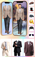 Men Suit Photo Editor- Effects Captura de tela 3