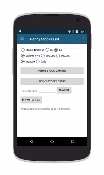 Penny Stocks & OTC Stocks Capture d'écran 0