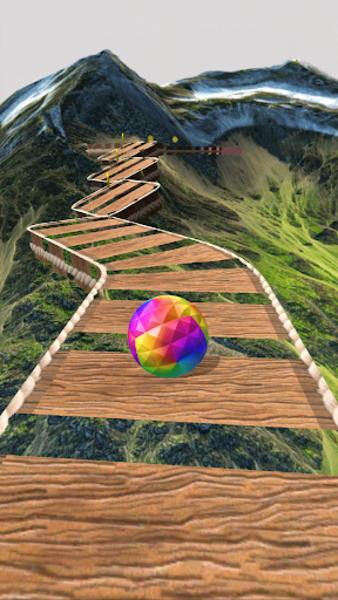 Sky Rolling Balls 3D 스크린샷 0