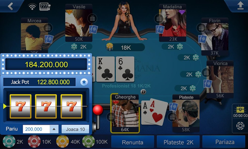 Poker Romania Capture d'écran 2