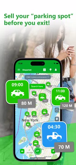 Otoparket Easypark, Taxi Split Screenshot 1