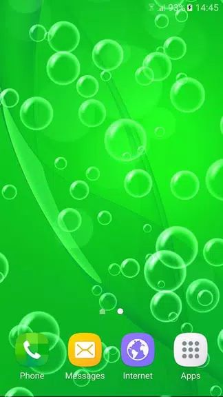 Bubble Live Wallpaper स्क्रीनशॉट 1