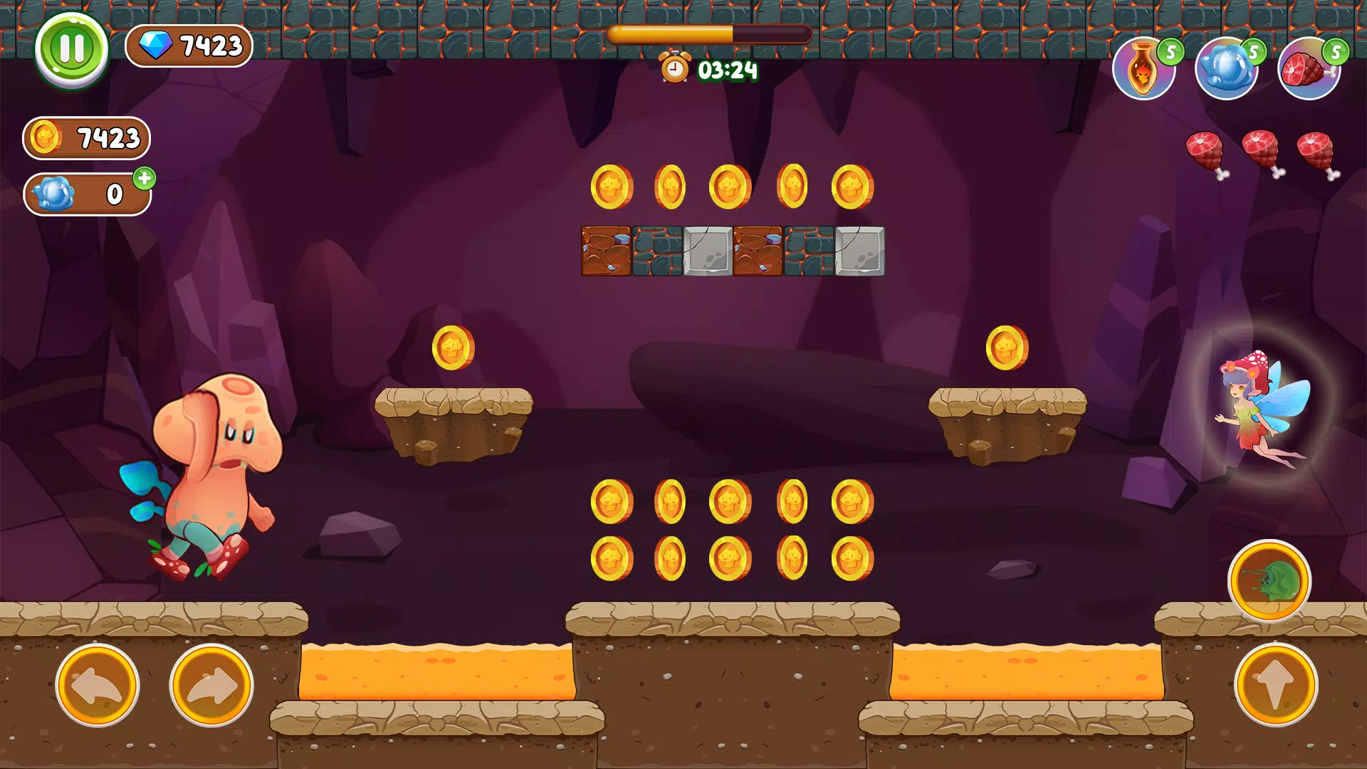 Mushroom War: Legend Adventure スクリーンショット 0