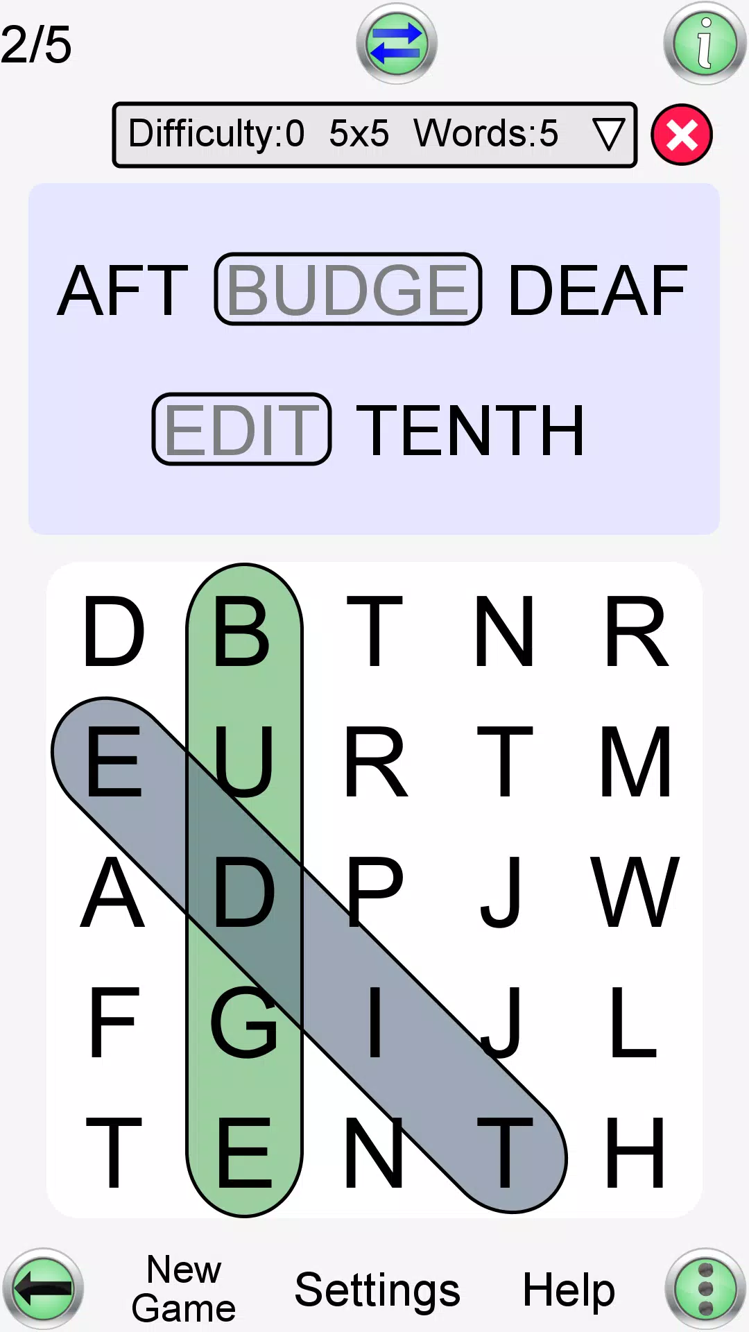 Word Search Ultimate Capture d'écran 1