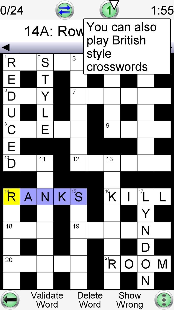 Schermata Barred Crossword 1