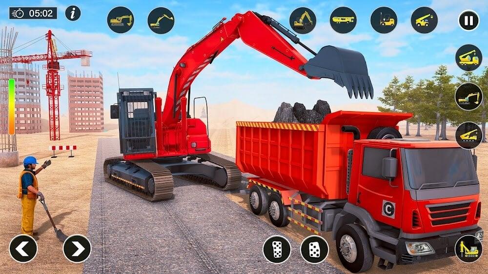 City Construction Builder Game ဖန်သားပြင်ဓာတ်ပုံ 0