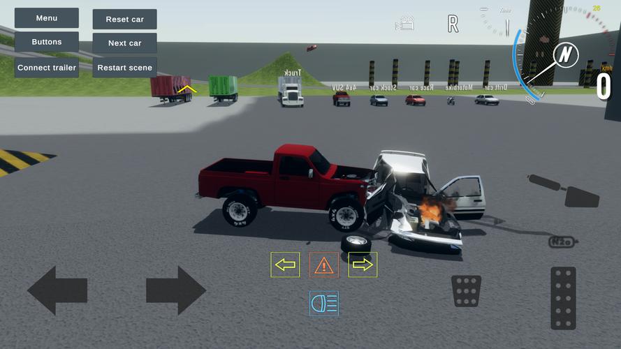 Car Crash Simulator Sandbox 3D Captura de tela 0