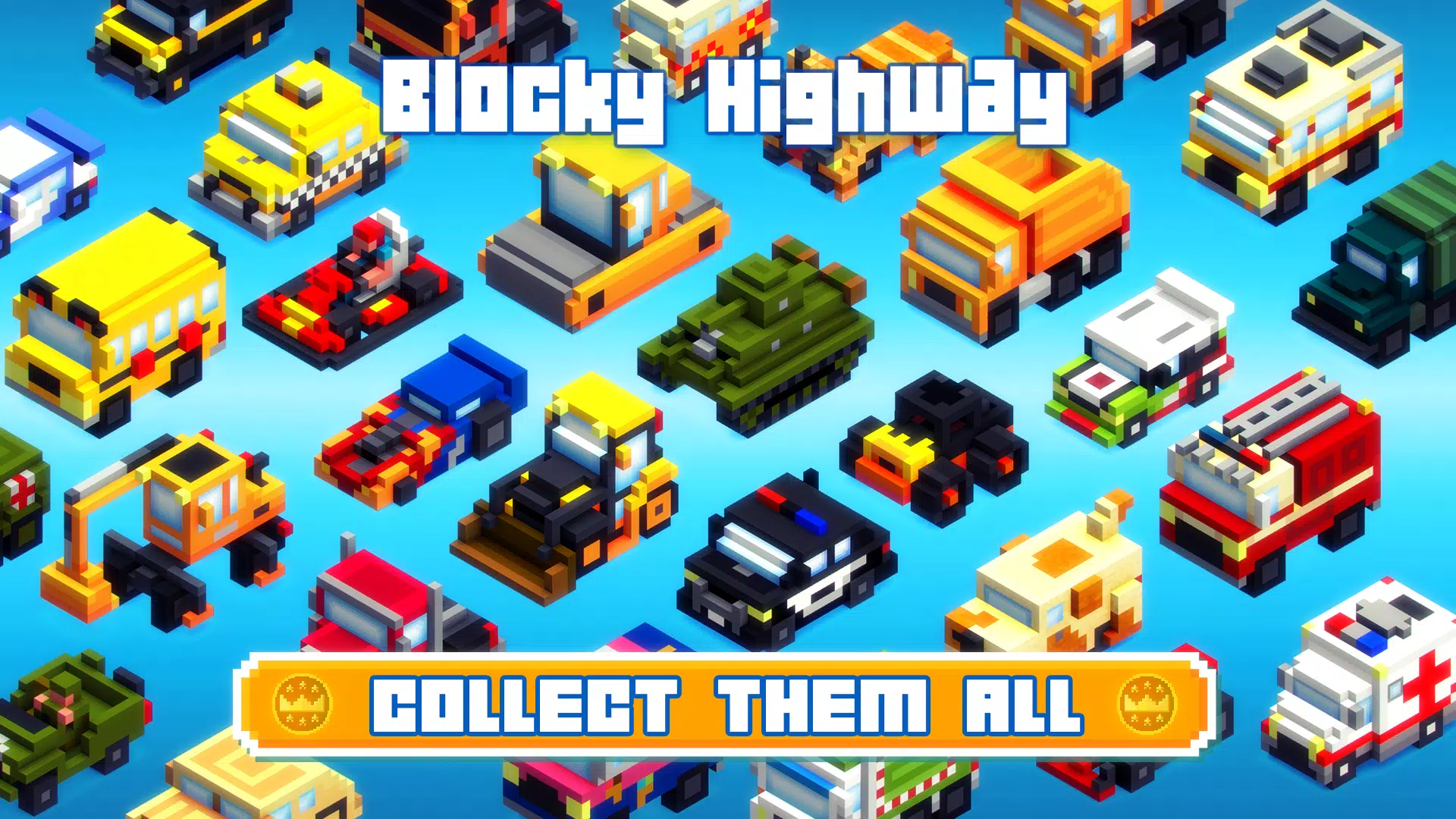 Blocky Highway Captura de tela 2