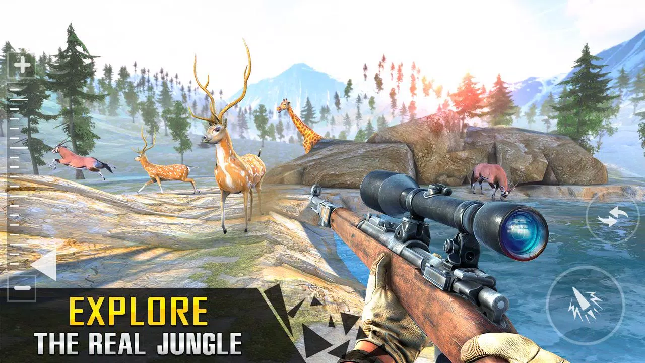 Safari Deer Hunting: Gun Games Captura de tela 0