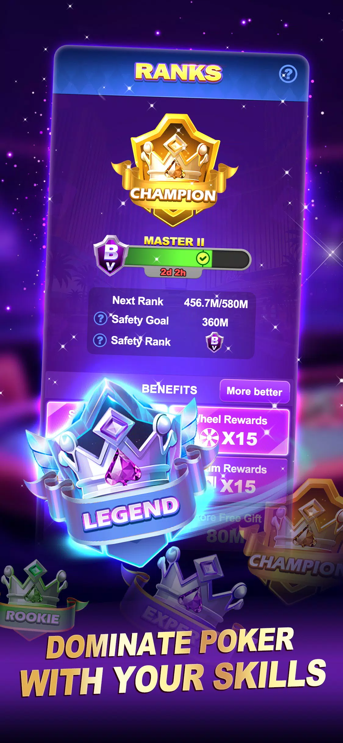 Poker World-Hold'em Frenzy Captura de tela 3
