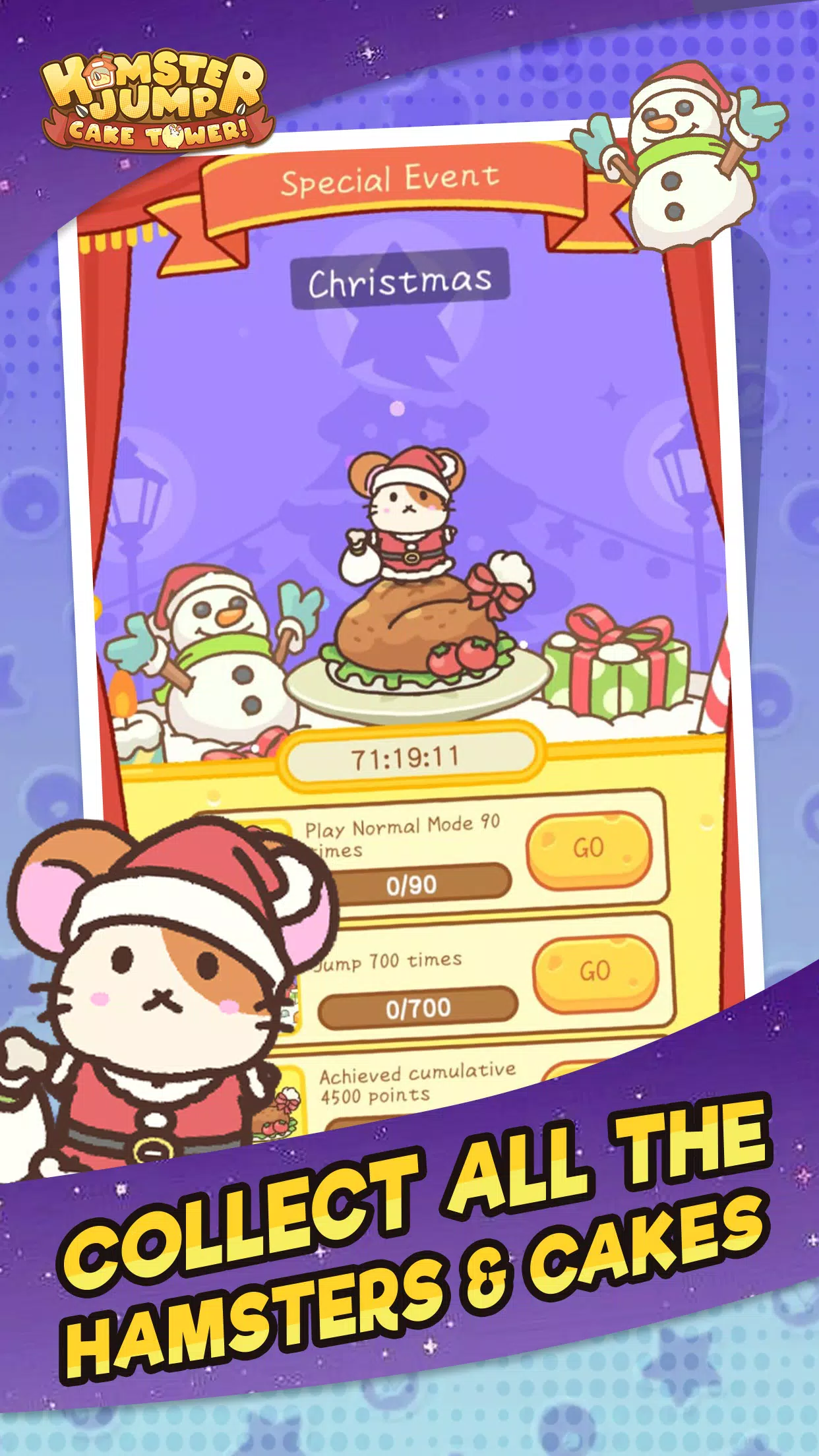 Hamster Jump: Cake Tower! Capture d'écran 0
